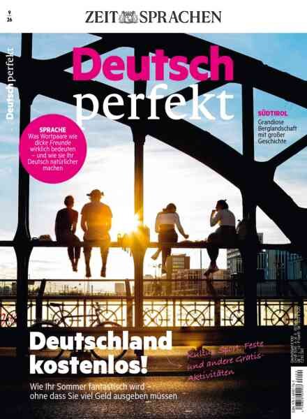 Deutsch Perfekt – Nr 9 2026 Cover