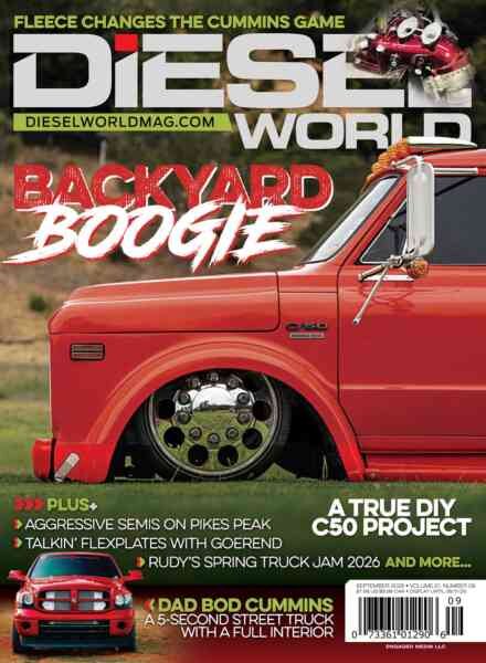 Diesel World – September 2026 Cover
