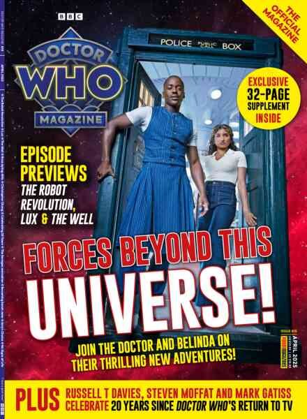 Doctor Who Magazine – April 2025 Cover