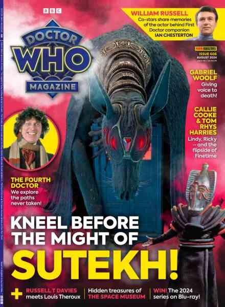 Doctor Who Magazine – August 2024 Cover
