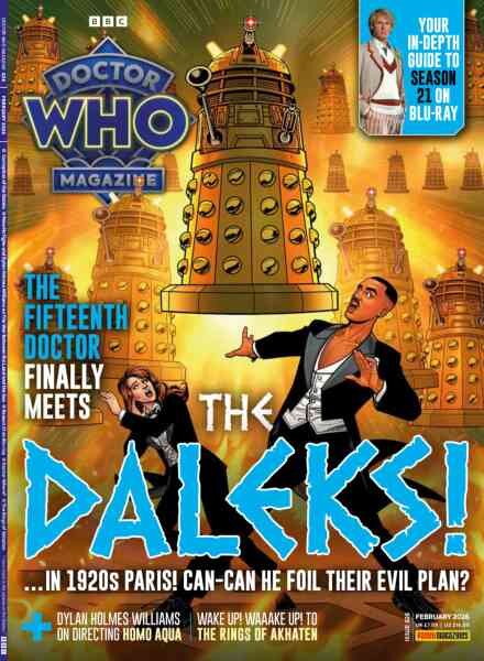 Doctor Who Magazine – February 2026 Cover