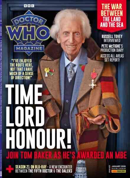 Doctor Who Magazine – January 2026 Cover