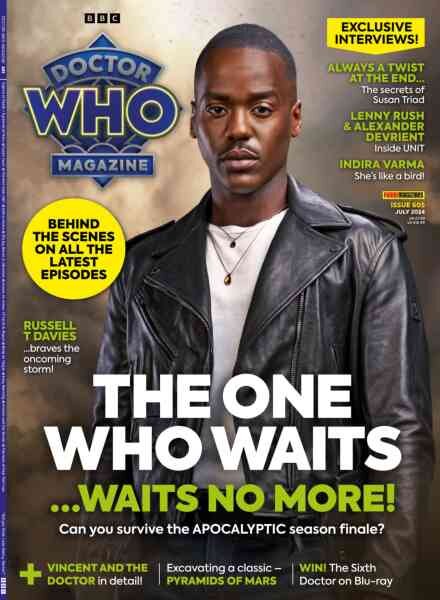 Doctor Who Magazine – July 2024 Cover