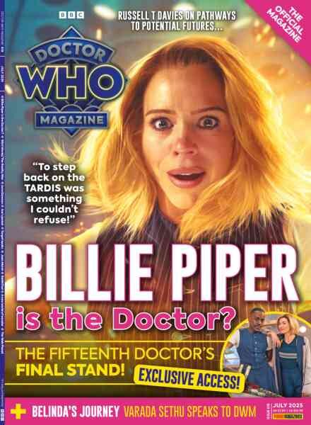 Doctor Who Magazine – July 2025 Cover