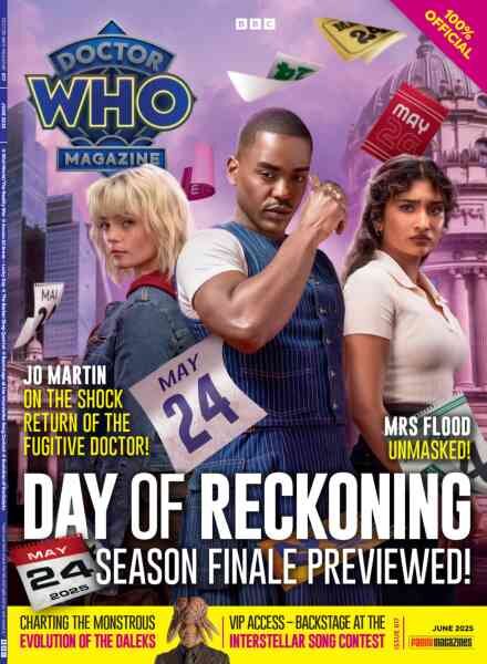 Doctor Who Magazine – June 2025 Cover