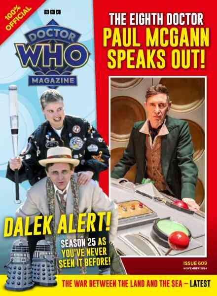 Doctor Who Magazine – November 2024 Cover