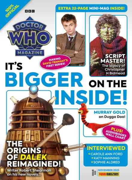 Doctor Who Magazine – November 2025 Cover