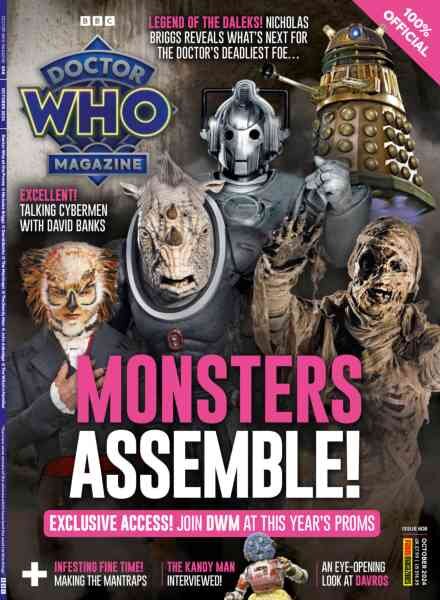Doctor Who Magazine – October 2024 Cover