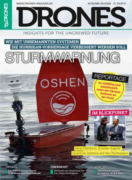 Drones – Juli 2026 Cover