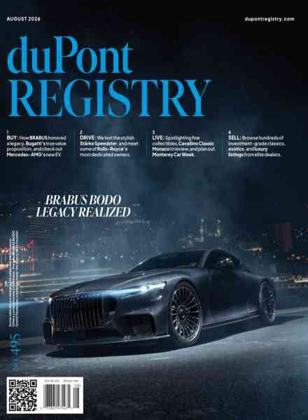 duPont REGISTRY – August 2026 Cover
