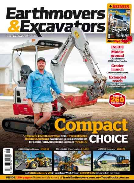 Earthmovers & Excavators – July 2026 Cover