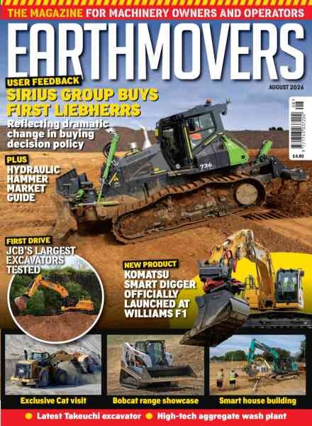 Earthmovers – August 2026 Cover
