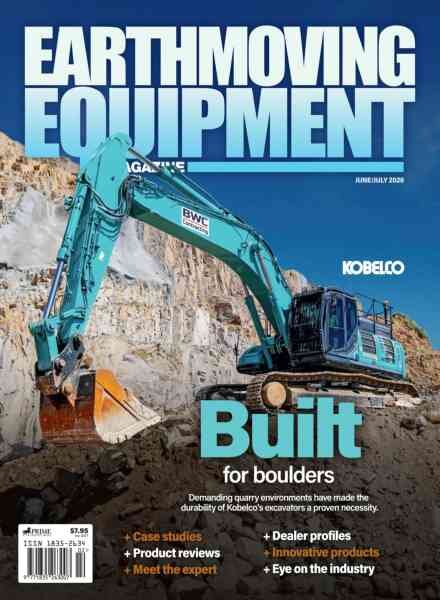 Earthmoving Equipment – June-July 2026 Cover