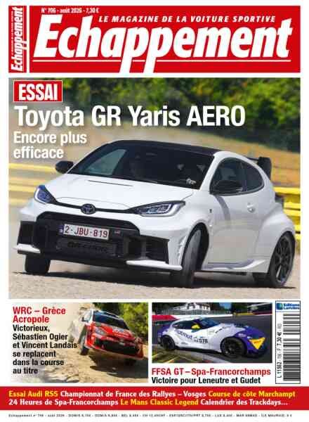 Echappement – Aout 2026 Cover