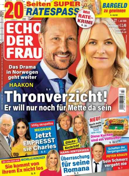 Echo der Frau – 1 Juli 2026 Cover