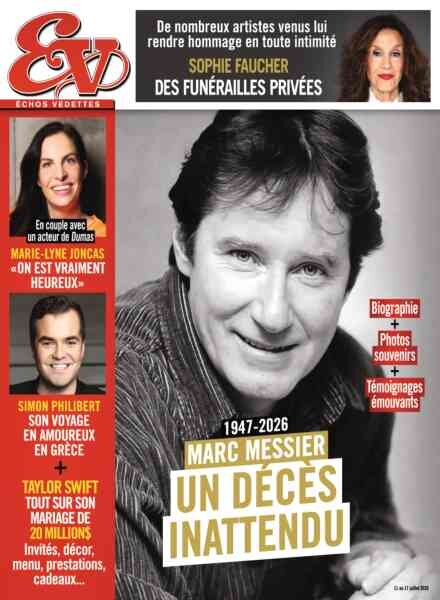 echos Vedettes – 11 Juillet 2026 Cover