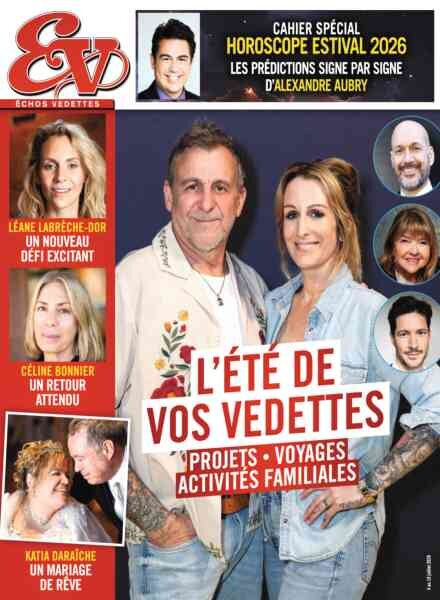 echos Vedettes – 4 Juillet 2026 Cover