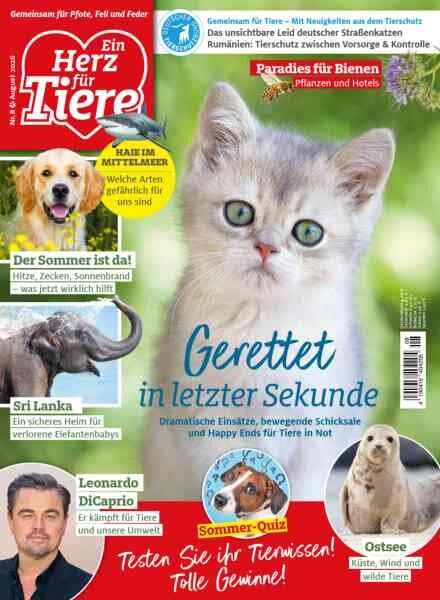 Ein Herz fur Tiere – August 2026 Cover