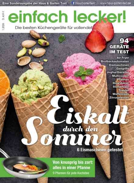 Einfach Lecker! – Ausgabe 1 2026 Cover