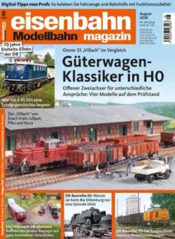 Eisenbahn Magazin – August 2026