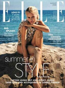 Elle Germany – August 2026