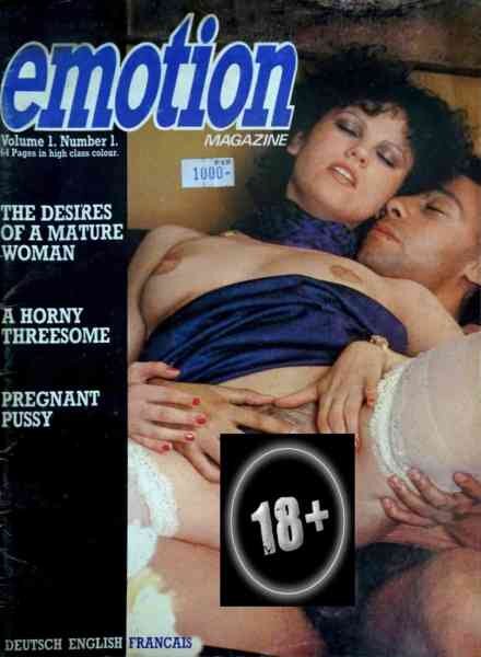 Emotion – Volume 1 Number 1 Cover