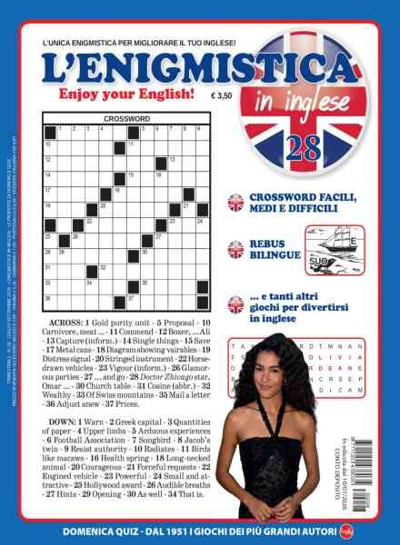 Enigmistica in inglese – Luglio-Settembre 2026 Cover