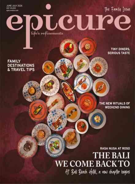 epicure Indonesia – June-July 2026 Cover