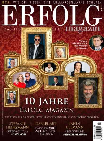 Erfolg Magazin – Juni 2026 Cover