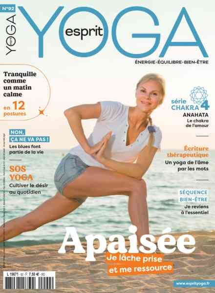 Esprit Yoga – Juillet-Aout 2026 Cover