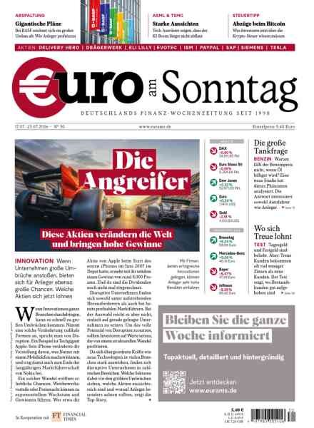 Euro am Sonntag – 17 Juli 2026 Cover