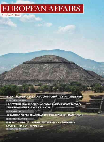 European Affairs – Giugno 2026 Cover
