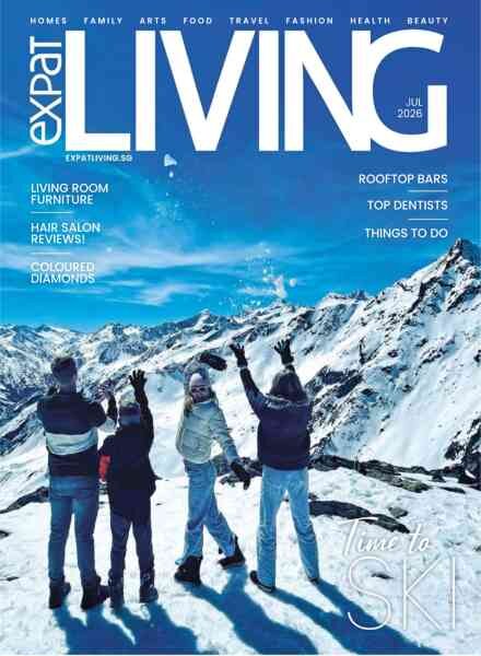 Expat Living Singapore – July 2026 Cover