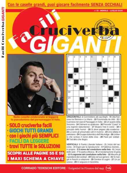 Facili Cruciverba – Luglio 2026 Cover