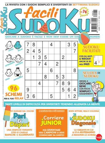Facili Sudoku – Luglio 2026 Cover