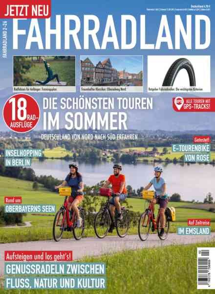 Fahrradland – Juli 2026 Cover