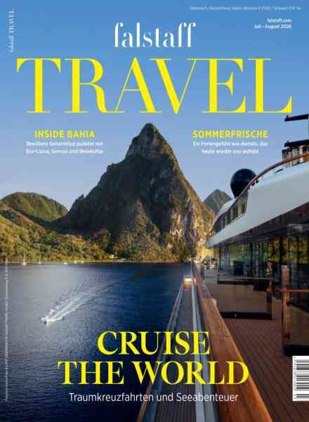 Falstaff Travel – Juli-August 2026 Cover