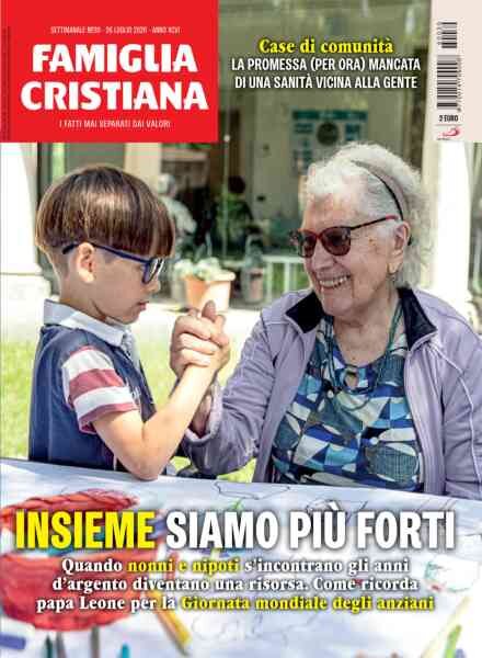 Famiglia Cristiana – 26 Luglio 2026 Cover