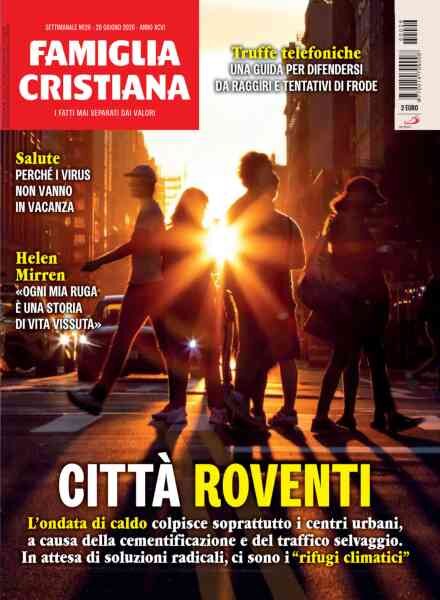 Famiglia Cristiana – 28 Giugno 2026 Cover