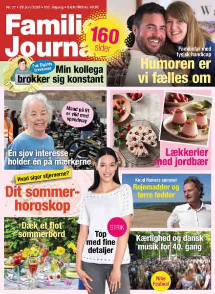 Familie Journal – 29 Juni 2026 Cover