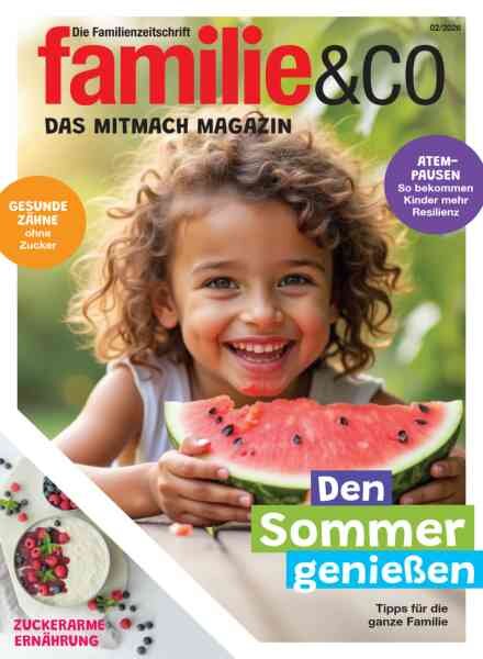 Familie&Co – 19 Juli 2026 Cover