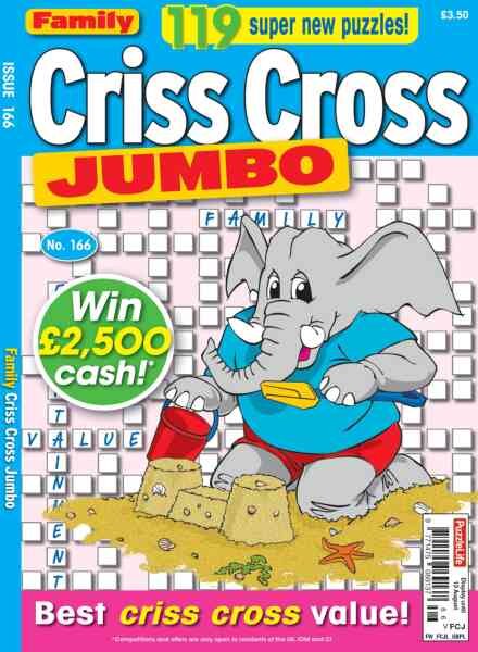 Family Criss Cross Jumbo – July 2026 Cover
