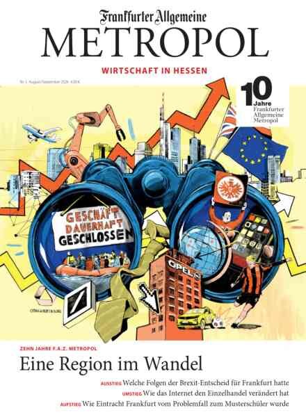 FAZ Metropol – August-September 2026 Cover