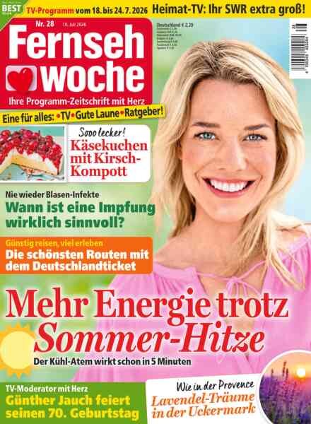 Fernsehwoche – 10 Juli 2026 Cover