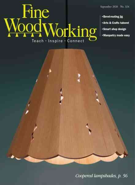 Fine Woodworking – August-September 2026 Cover
