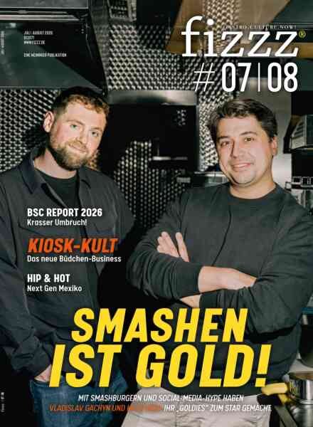 fizzz – Juli-August 2026 Cover