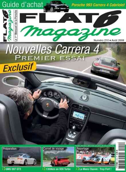 Flat 6 Magazine – Aout 2008 Cover