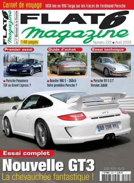 Flat 6 Magazine – Aout 2009 Cover