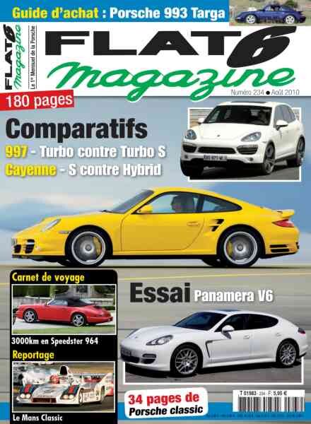 Flat 6 Magazine – Aout 2010 Cover