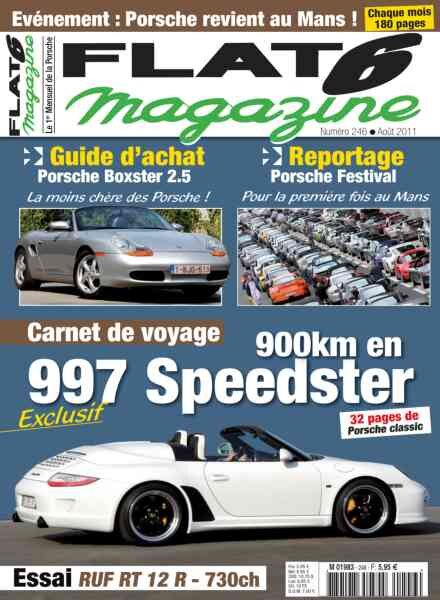 Flat 6 Magazine – Aout 2011 Cover